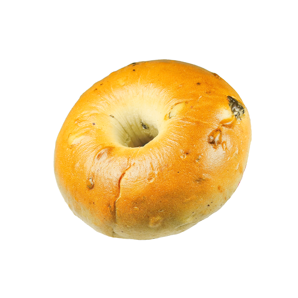 Bagel con uvetta e cannella naturalmente dolce Bagel con uvetta e cannella naturalmente dolce