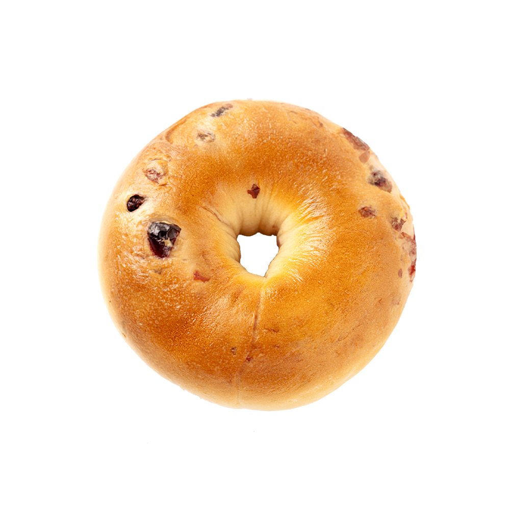 Bagel Al Mirtillo Rosso Sano E Povero Di Grassi Bagel Al Mirtillo Rosso Sano E Povero Di Grassi