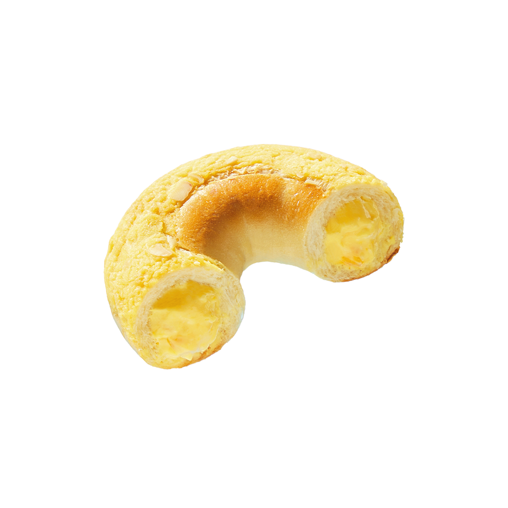 Bagel alle mandorle tostate, mango e cocco